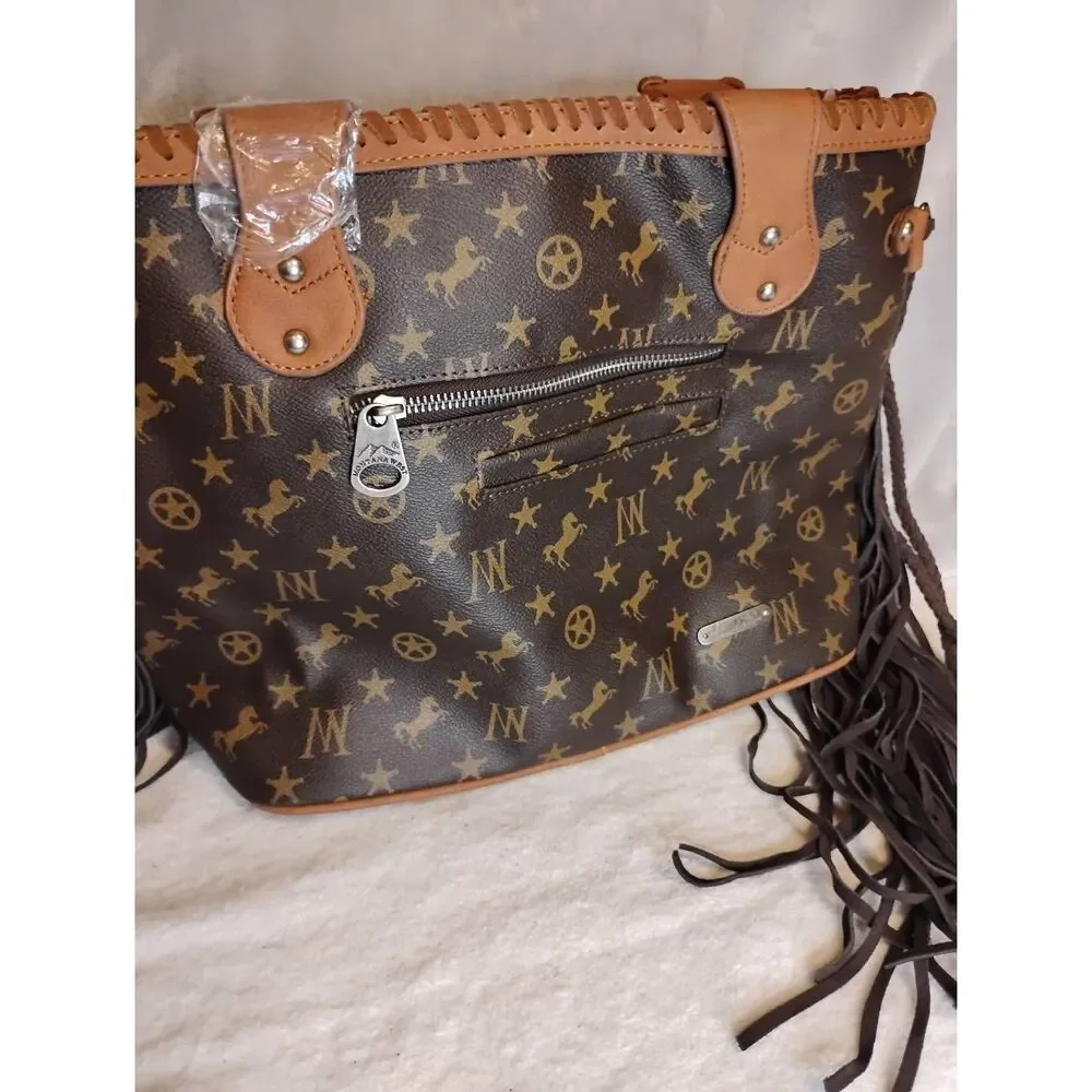 New Montana West Tote with Wallet